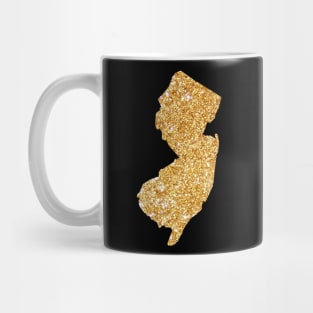 Gold New Jersey Mug